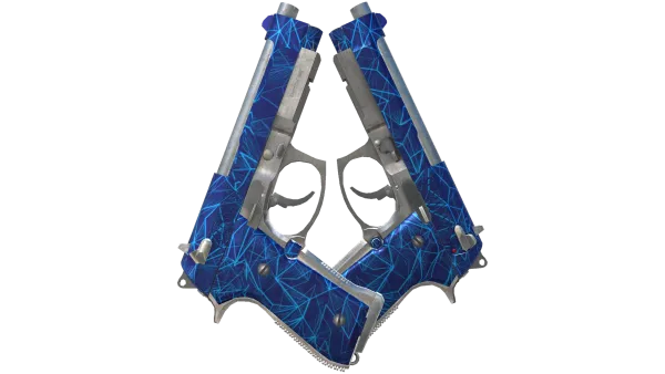 Dual Berettas | Cobalt Quartz (Factory New)