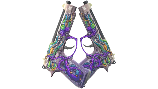 Dual Berettas | Flora Carnivora (Minimal Wear)