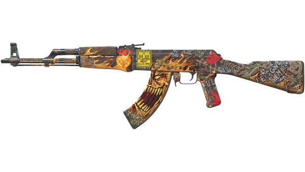 StatTrak™ AK-47 | Searing Rage (Field-Tested)