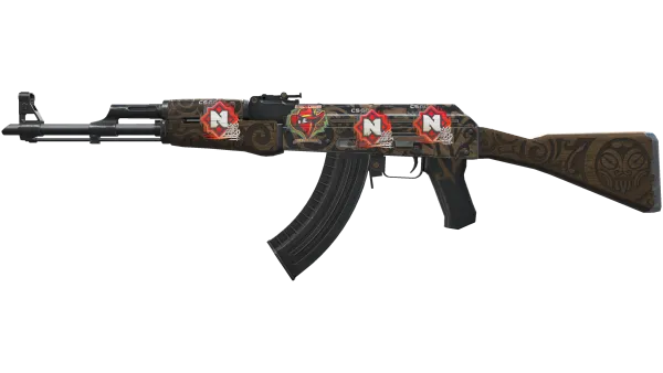 AK-47 | Uncharted (Well-Worn)