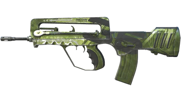 StatTrak™ FAMAS | Meow 36 (Battle-Scarred)
