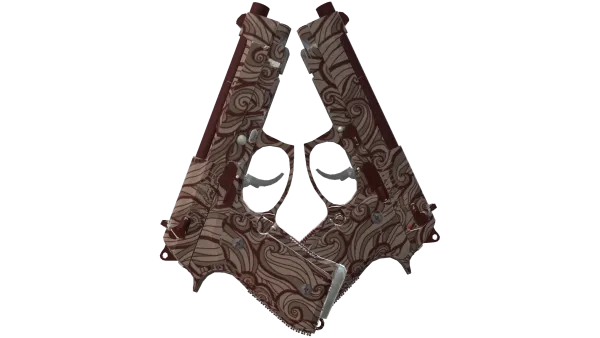Dual Berettas | Pyre (Minimal Wear)
