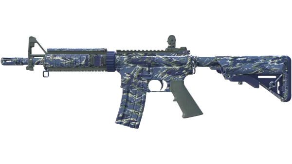 M4A4 | Naval Shred Camo (Minimal Wear)