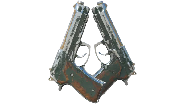 Dual Berettas | Contractor (Battle-Scarred)