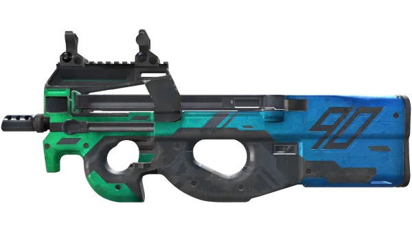 StatTrak™ P90 | Wave Breaker (Battle-Scarred)