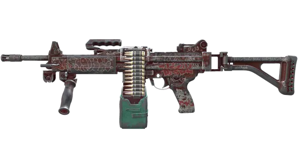 Negev | Wall Bang (Battle-Scarred)