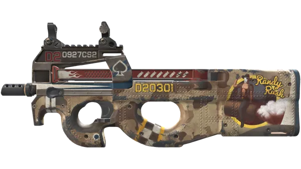 P90 | Randy Rush (Battle-Scarred)
