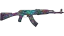 Миниатюра StatTrak™ AK-47 | Nightwish (Well-Worn)
