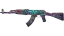 Миниатюра StatTrak™ AK-47 | Nightwish (Well-Worn)