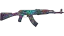 Miniature de StatTrak™ AK-47 | Nightwish (Well-Worn)