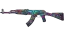 Miniature de StatTrak™ AK-47 | Nightwish (Well-Worn)