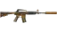 StatTrak™ M4A1-S | Golden Coil (Battle-Scarred) thumbnail