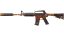 Miniatura de StatTrak™ M4A1-S | Atomic Alloy (Well-Worn)