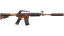 Миниатюра StatTrak™ M4A1-S | Atomic Alloy (Well-Worn)