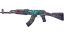 Miniature de StatTrak™ AK-47 | Nightwish (Well-Worn)