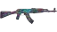 Miniature de StatTrak™ AK-47 | Nightwish (Well-Worn)