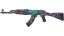 Miniature de StatTrak™ AK-47 | Nightwish (Well-Worn)