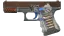 صورة مصغرة لـ StatTrak™ Glock-18 | Clear Polymer (Battle-Scarred)