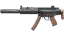 Miniatura de StatTrak™ MP5-SD | Gauss (Minimal Wear)