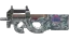 Миниатюра StatTrak™ P90 | Death Grip (Battle-Scarred)