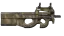 P90 | Sand Spray (Well-Worn) thumbnail
