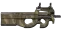 P90 | Sand Spray (Well-Worn) thumbnail