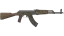Miniatura de AK-47 | Safari Mesh (Battle-Scarred)