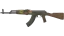 Miniatura de AK-47 | Safari Mesh (Battle-Scarred)