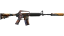 M4A1-S | Leaded Glass (Well-Worn) 缩略图