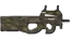 P90 | Sand Spray (Well-Worn) thumbnail