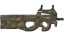 P90 | Sand Spray (Well-Worn) thumbnail