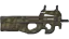 P90 | Sand Spray (Well-Worn) thumbnail