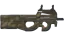 P90 | Sand Spray (Well-Worn) thumbnail