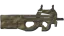 P90 | Sand Spray (Well-Worn) thumbnail