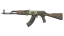 Miniatura de AK-47 | Safari Mesh (Battle-Scarred)