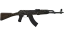StatTrak™ AK-47 | Uncharted (Minimal Wear) thumbnail