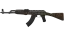 StatTrak™ AK-47 | Uncharted (Minimal Wear) thumbnail
