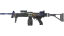 Vorschau von StatTrak™ Negev | Man-o'-war (Minimal Wear)