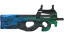 P90 | Wave Breaker (Well-Worn) 缩略图
