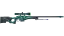 Miniatura de AWP | Atheris (Well-Worn)