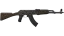Vorschau von AK-47 | Uncharted (Minimal Wear)