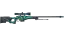 Miniatura de AWP | Atheris (Well-Worn)