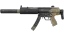 MP5-SD | Desert Strike (Minimal Wear) thumbnail