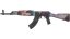 AK-47 | Crossfade (Well-Worn) thumbnail