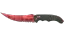 Vorschau von ★ StatTrak™ Flip Knife | Slaughter (Minimal Wear)