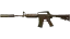 M4A1-S | Mud-Spec (Battle-Scarred) thumbnail