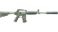 M4A1-S | Moss Quartz (Minimal Wear) thumbnail