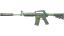 M4A1-S | Moss Quartz (Minimal Wear) thumbnail
