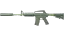 M4A1-S | Moss Quartz (Minimal Wear) thumbnail