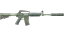 M4A1-S | Moss Quartz (Minimal Wear) thumbnail